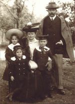 František Ferdinand d'Este s rodinou 