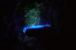 Svítící chodba v Jihlavském podzemí