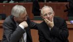 Jean-Claude Juncker a Wolfgang Schäuble